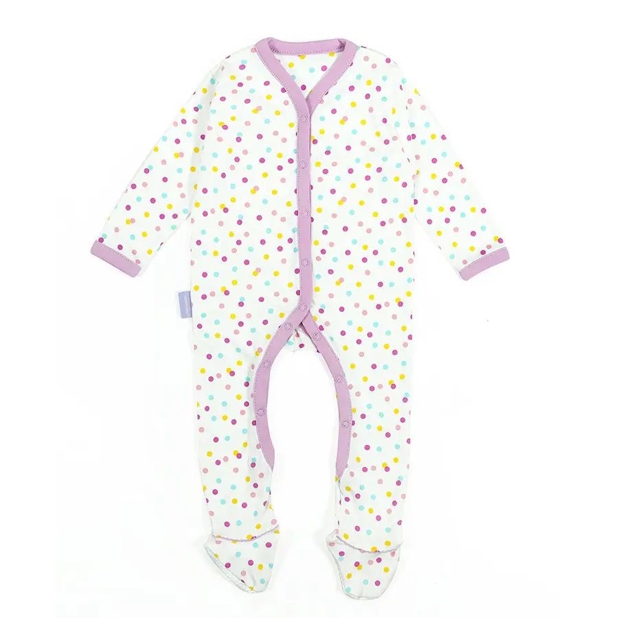 Baby Girl Comfy Knitted Sleep Suit - Unicorn ( Pack of 2)-Sleepsuit-3