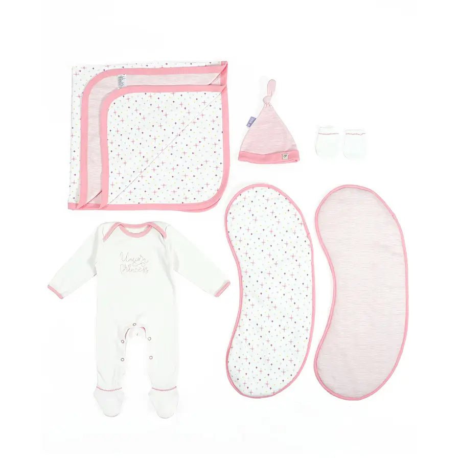 Baby Girl Coming Home Knitted Gift Set- Unicorn Gift Set 1