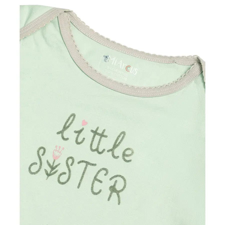 Baby Girl Sweet Spring Little Sister Top Top 3