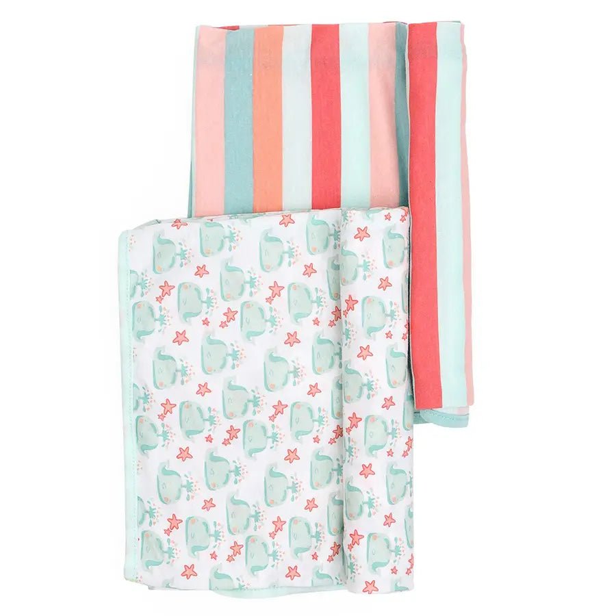Beeby First layer sheet- Cuddle-2 (Pack of 2)-Swaddle Wrap-2
