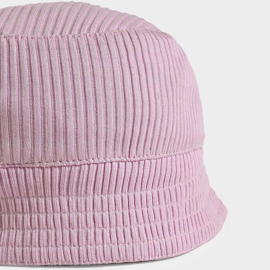Bloom Solid Pink Bucket Hat Hat 2