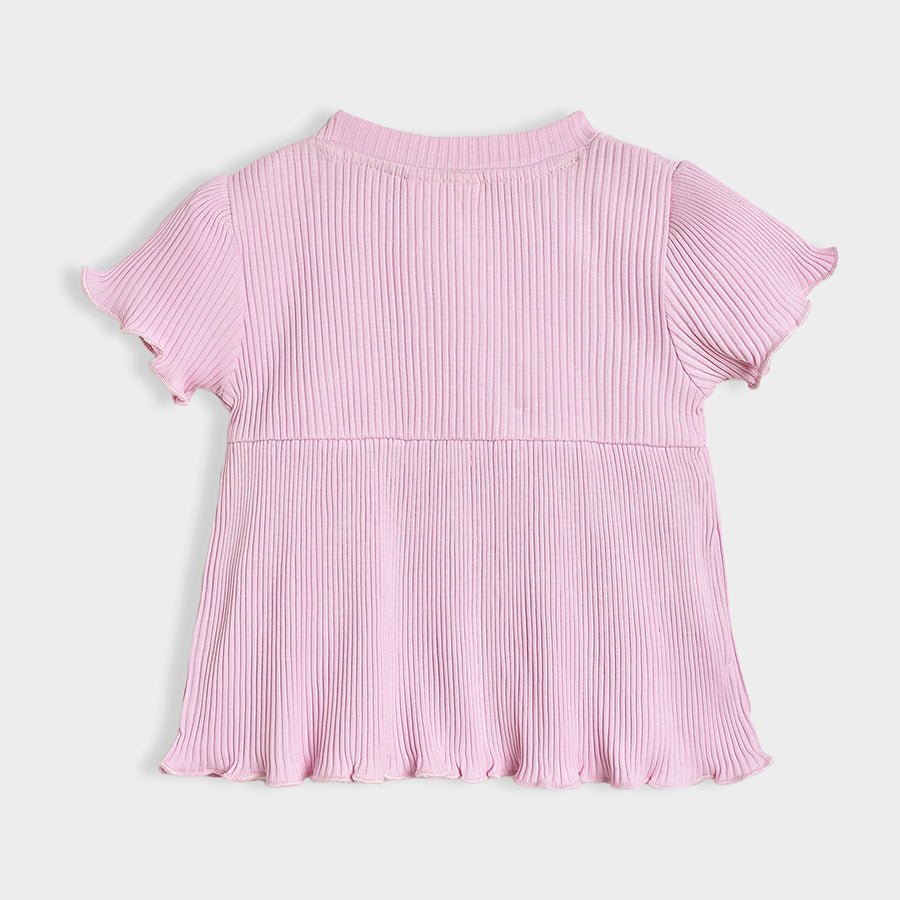 Bloom Top & Shorts Pink Slumber Set Clothing Set 6