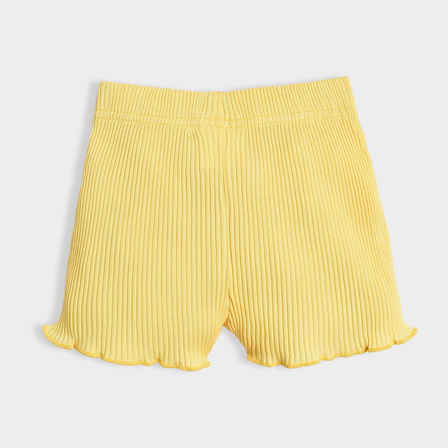 Bloom Top & Shorts Yellow Slumber Set Clothing Set 7