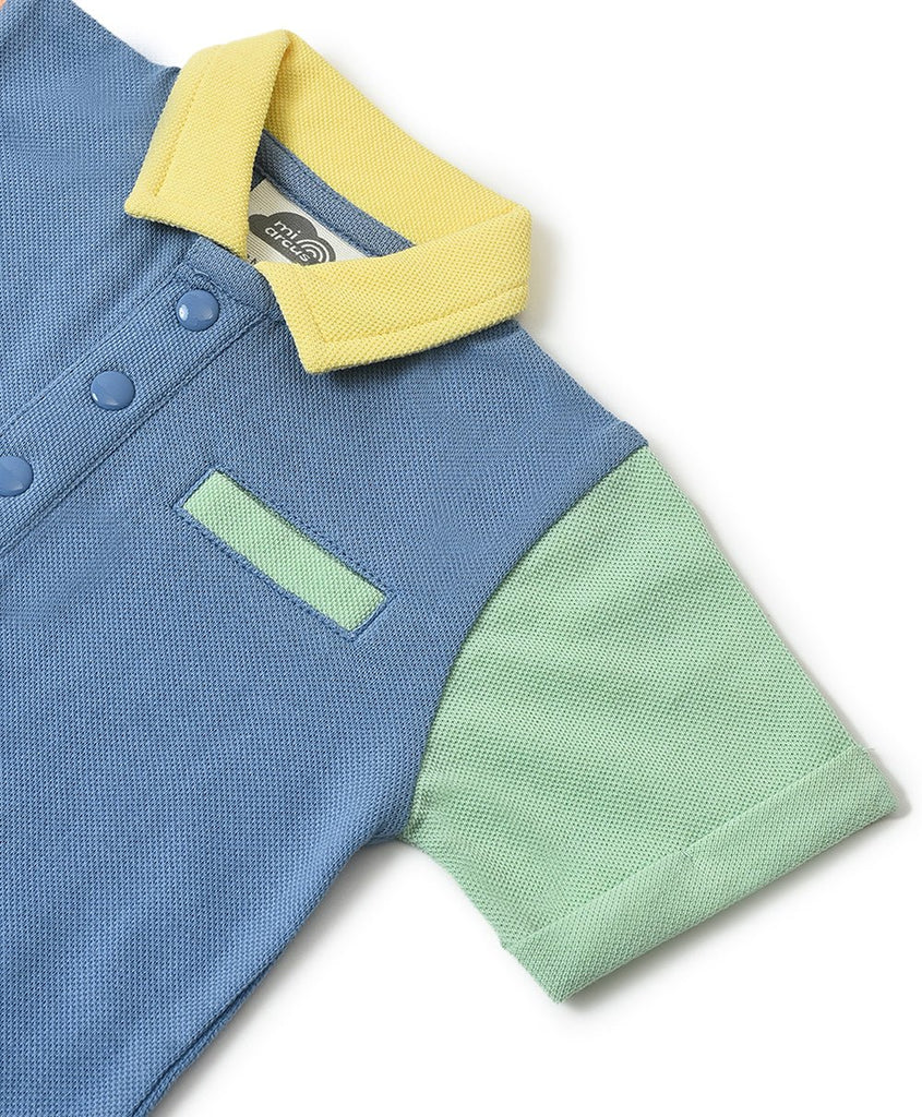 Boys Polo Romper-Romper-5
