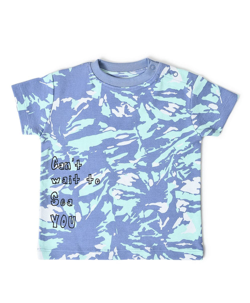 Boys Tie & Dyed T-shirt and Shorts Set Shorts 2