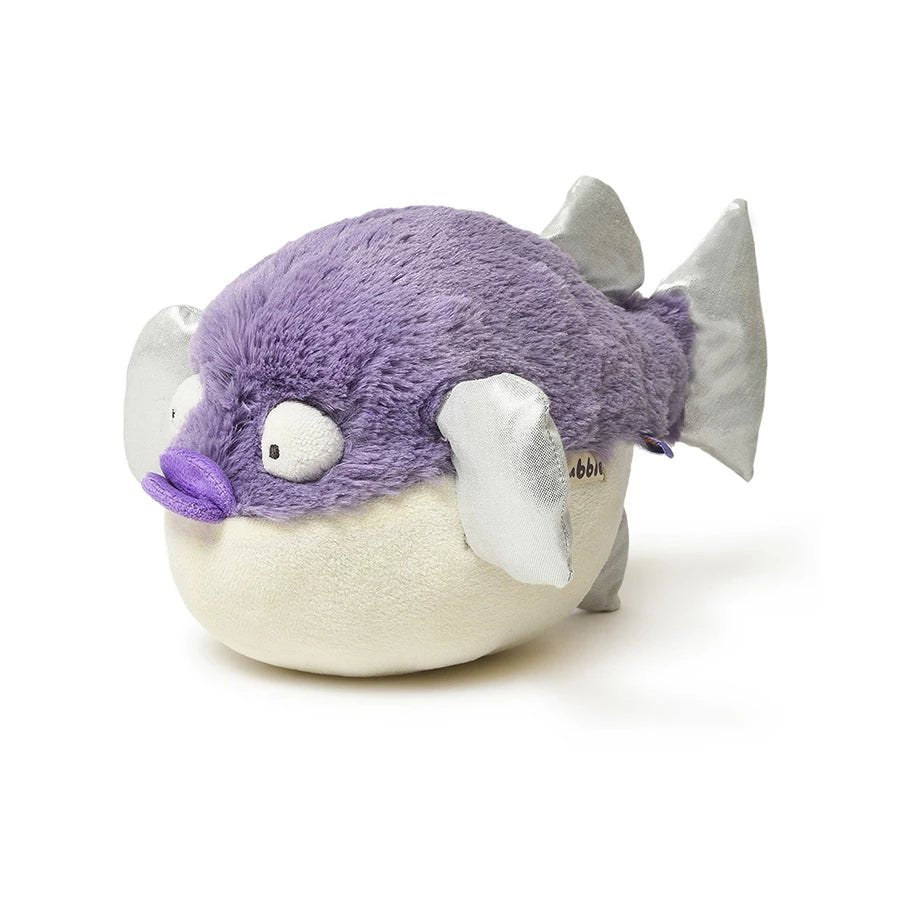 Purple soft outlet toy