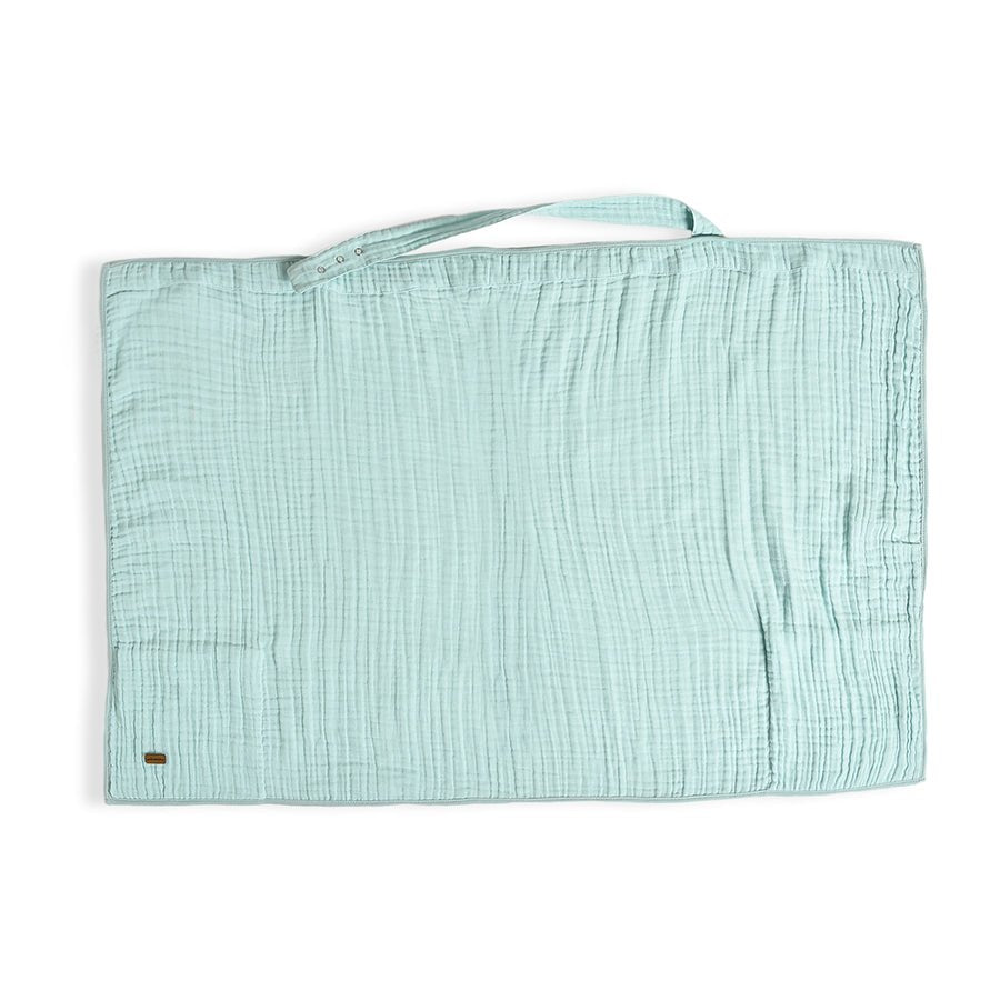 Buddy Solid Woven Nursing Cover Light Green Nursing Cover 2