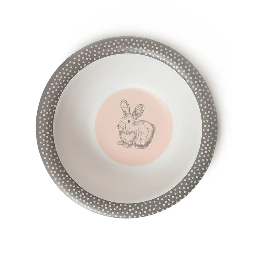 Bunny Melamine Dinnerware Set ( Pack of 5)-Dinner Set-5