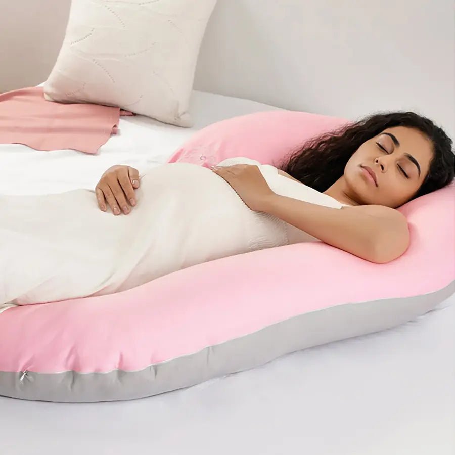 Pink and shop blue pregnancy pillow