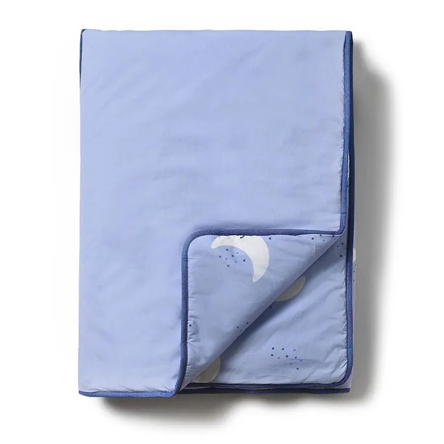 Satin top comforter baby