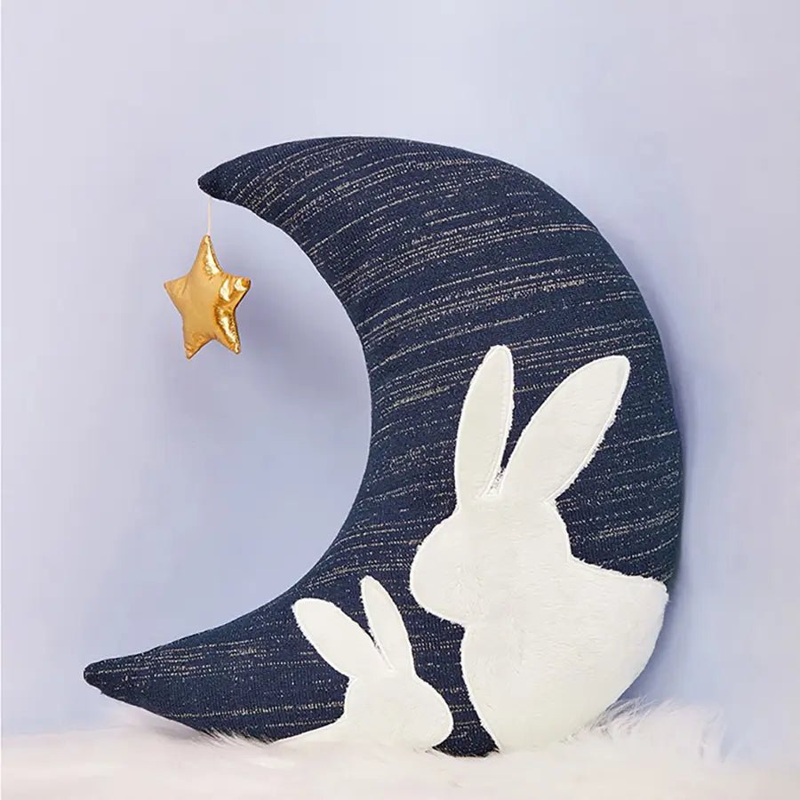Crecent Moon with Star Cushion Cushion 2