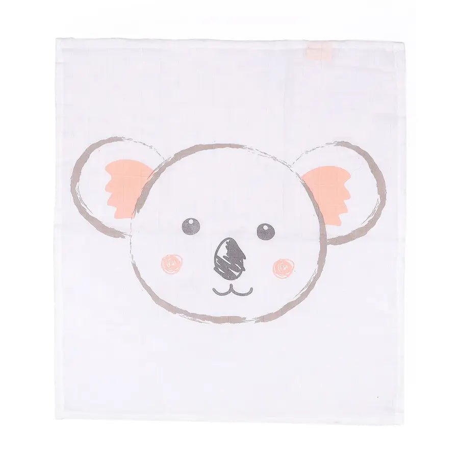 Crescent Muslin Squares - Koala (Pack of 10)-Swaddle Wrap-2