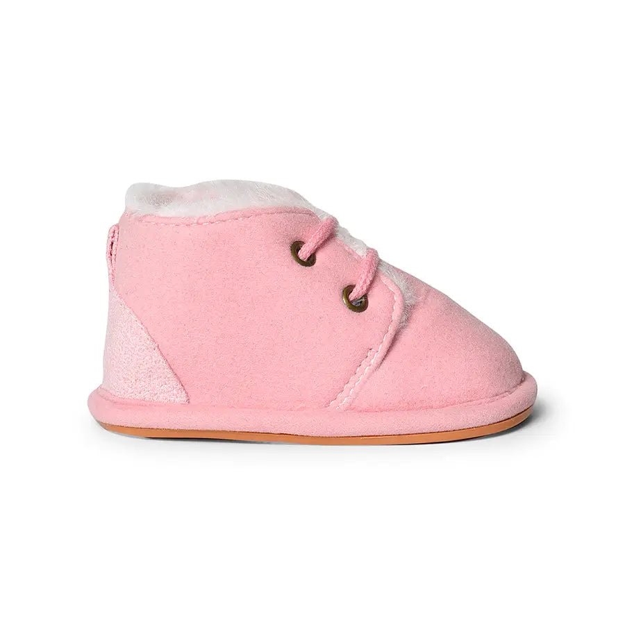 Cuddle Baby Girl Comfy Rabbit Fur Shoes-Shoes-6