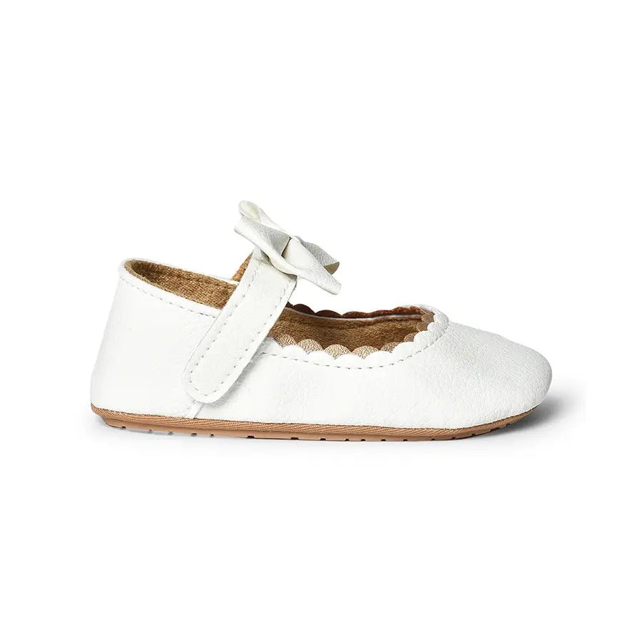 Cuddle Baby Girl Comfy Rexine Ballerina Shoes 5