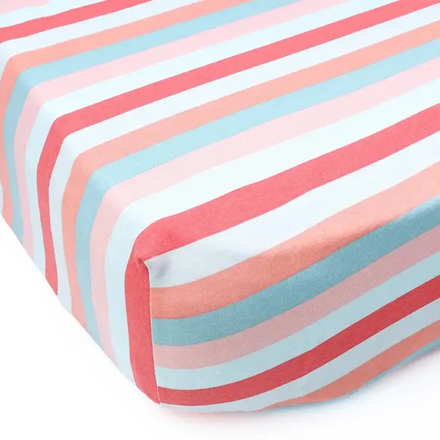 Cuddle Fitted Cot Sheet - Pack of 2-Cot Sheet-4