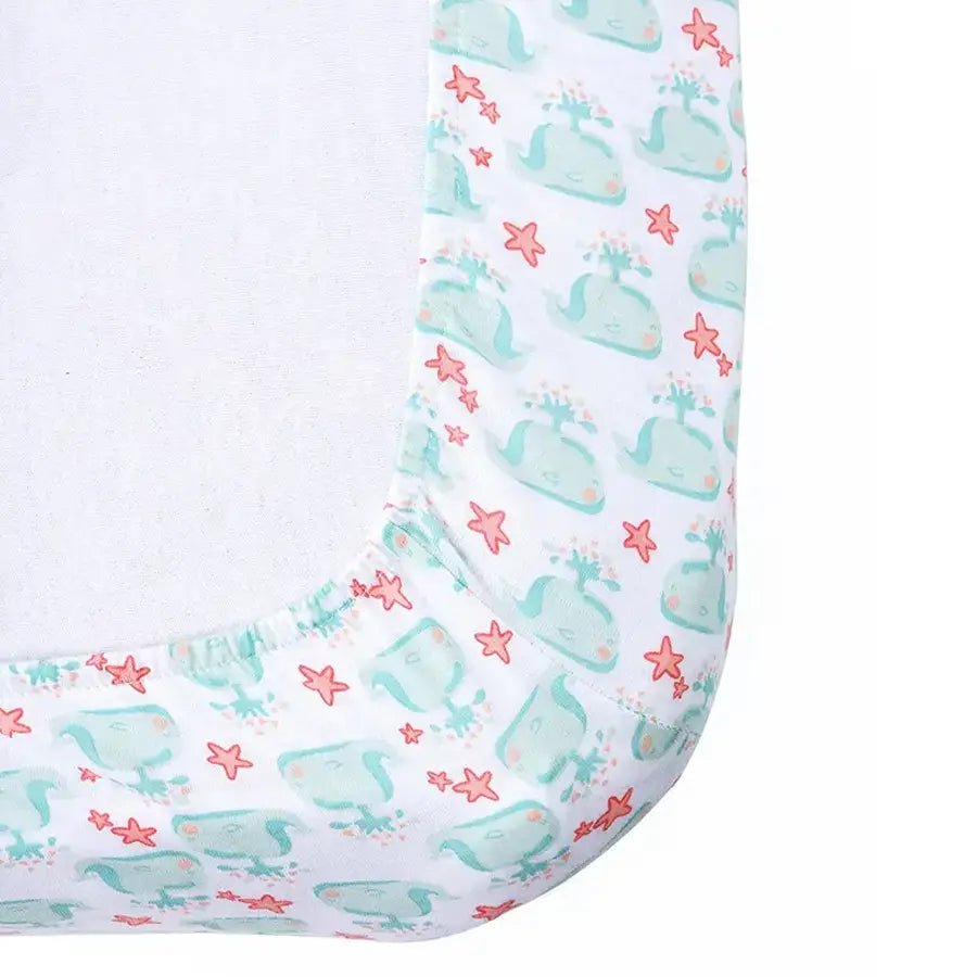 Cuddle Fitted Cot Sheet - Pack of 2-Cot Sheet-7