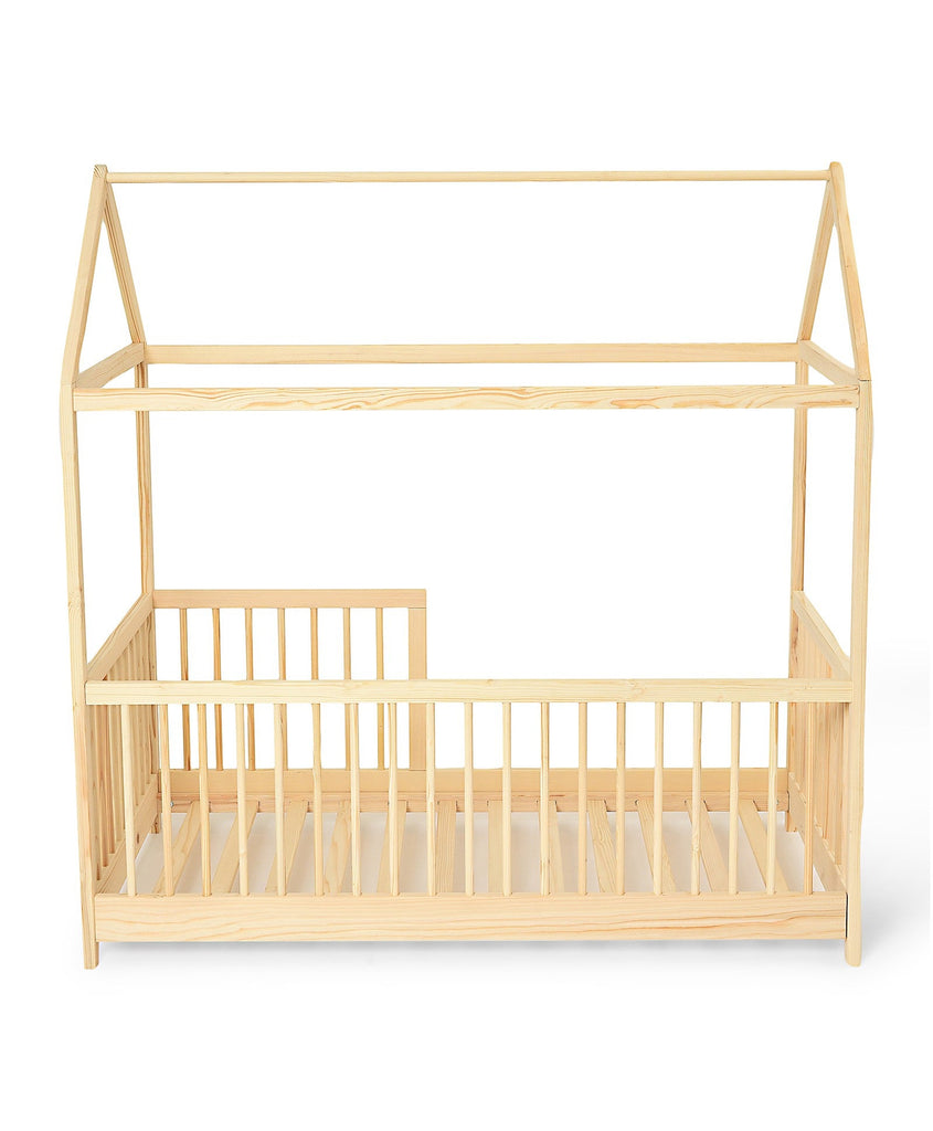 Cuddle Montessori Activity Bed Natural Wood Baby Furniture 3