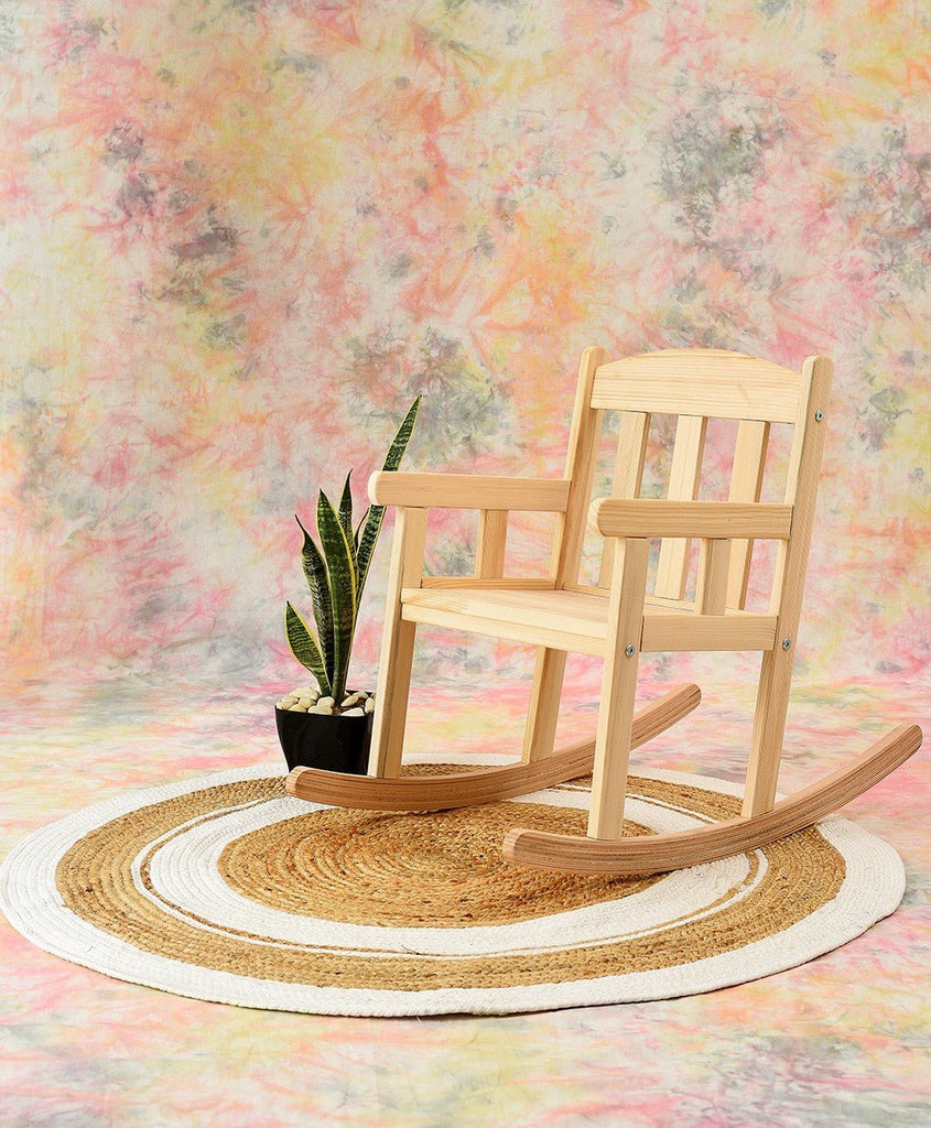 Cuddle Rocking Chair Natural Wood Baby Furniture 2