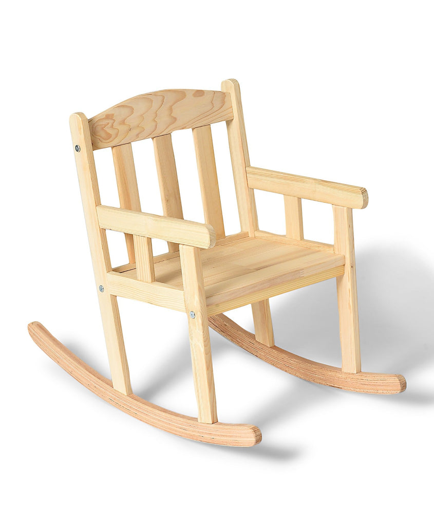 Cuddle Rocking Chair Natural Wood Baby Furniture 1