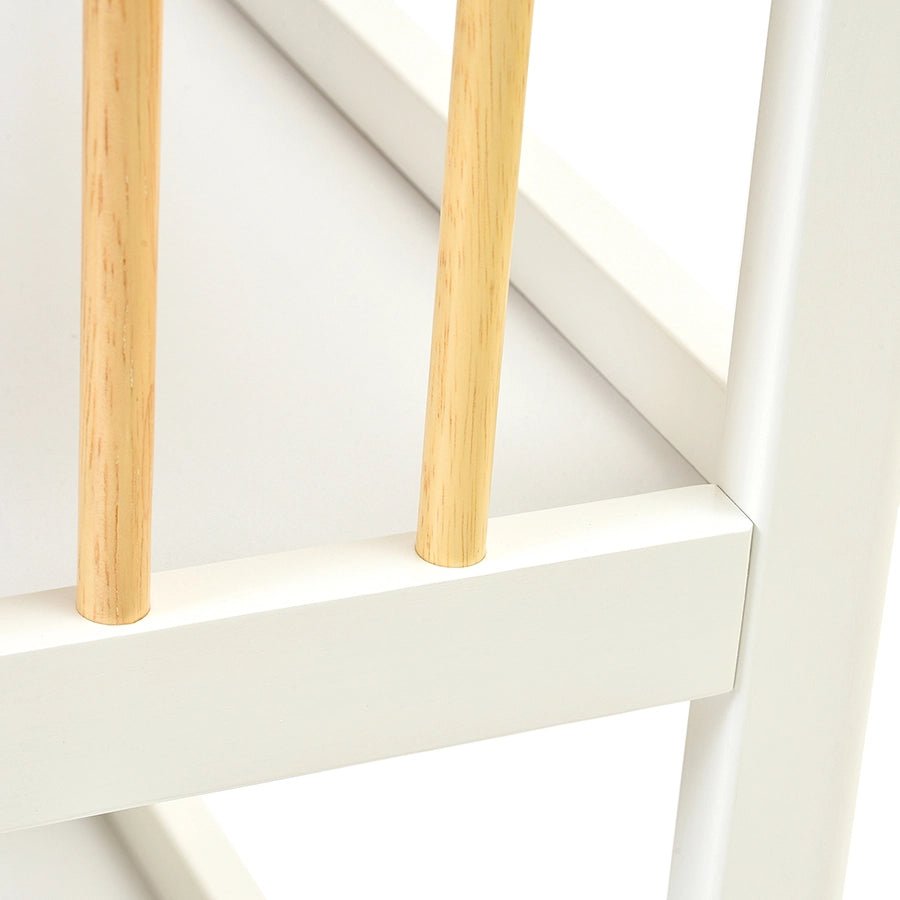 Mi Arcus Cuddle Rubber Wood White Changing Table Baby Furniture