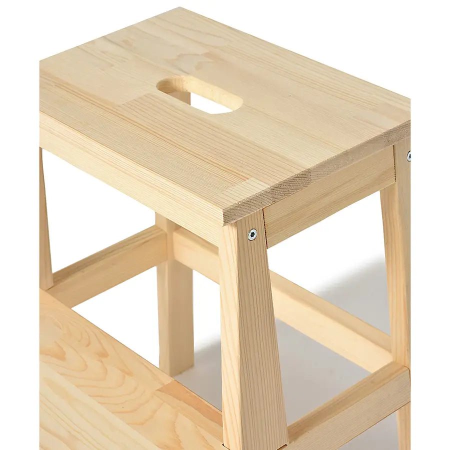 Cuddle Step Stool Natural Wood-Baby Furniture-5