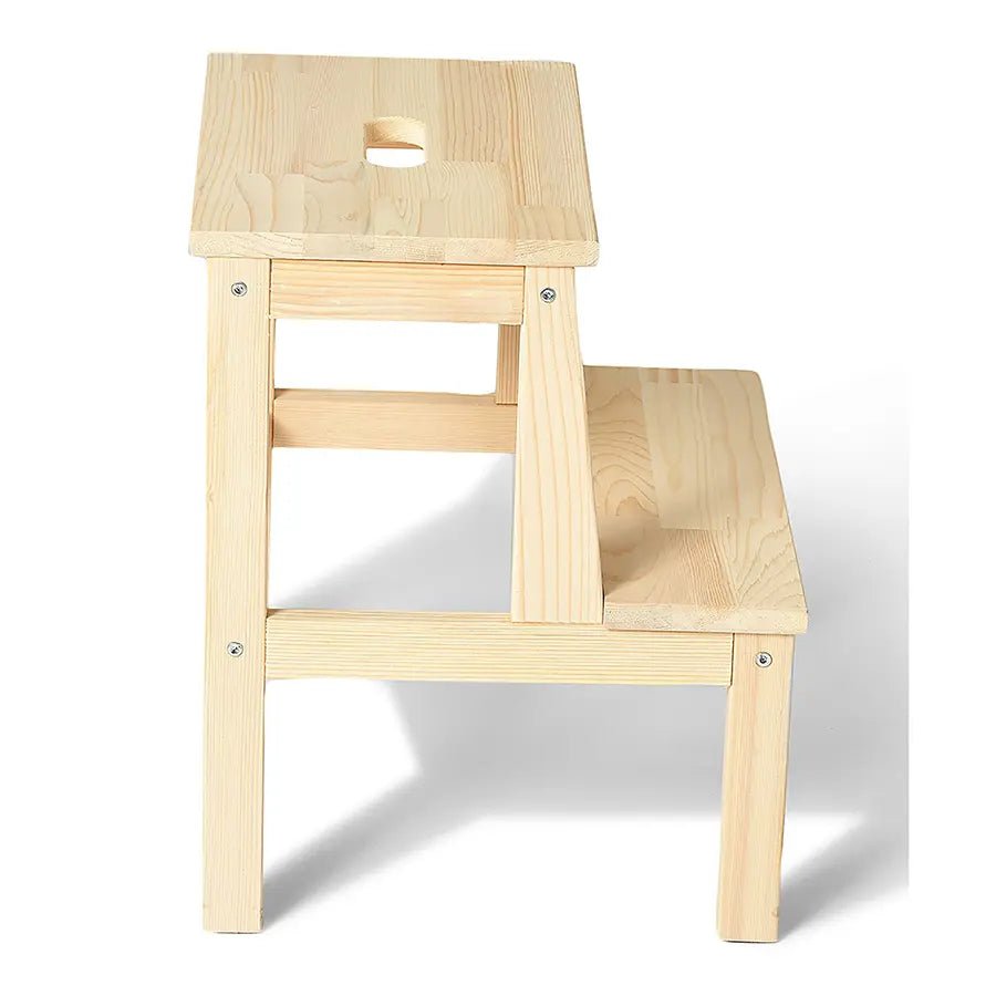 Cuddle Step Stool Natural Wood Baby Furniture 4