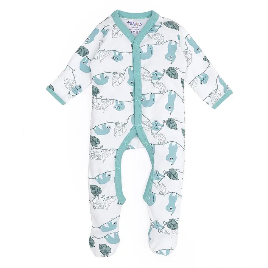 Cuddle Unisex Comfy Sleep Suit - (Pack 2) Sleepsuit 4