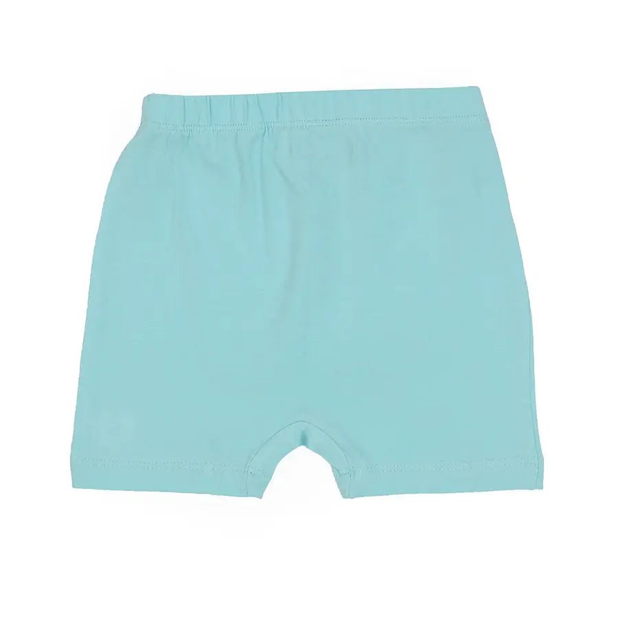 Cuddle Unisex Sky Spandex-Single Jersey Shorts Shorts 8