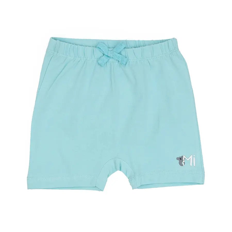 Cuddle Unisex Sky Spandex-Single Jersey Shorts Shorts 7