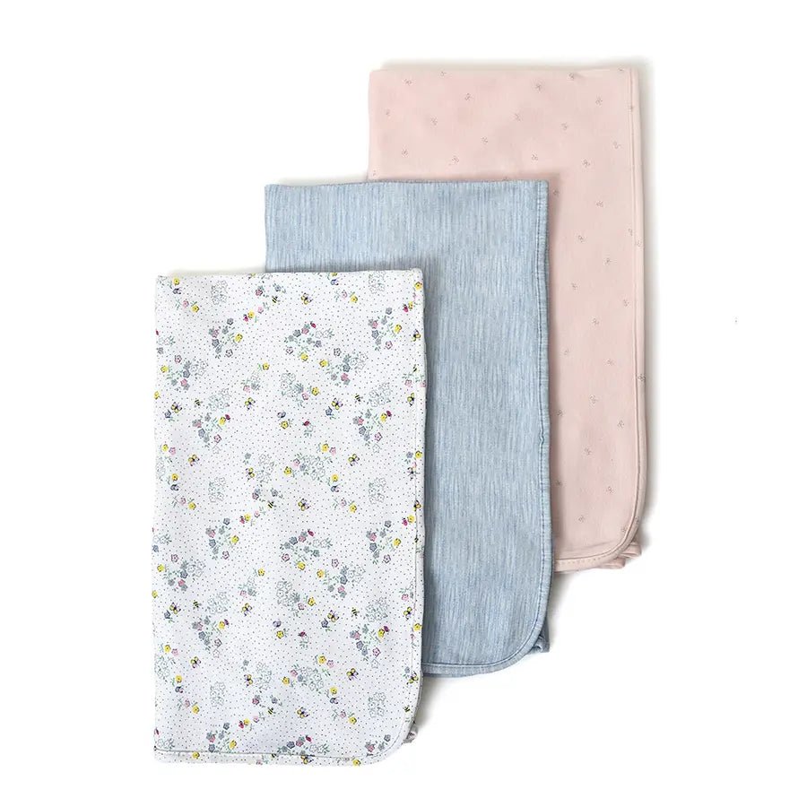 Cuddles First Layer Sheet - Pack of 3 Swaddle Wrap 1