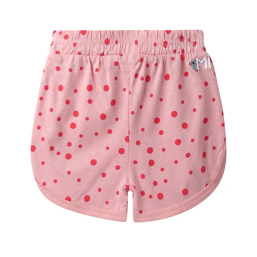 Flamingo Print Baby Girl Shorts (Pack of 3) Shorts 5