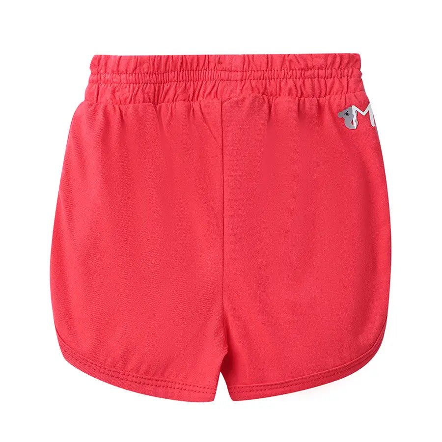 Flamingo Print Baby Girl Shorts (Pack of 3) Shorts 6