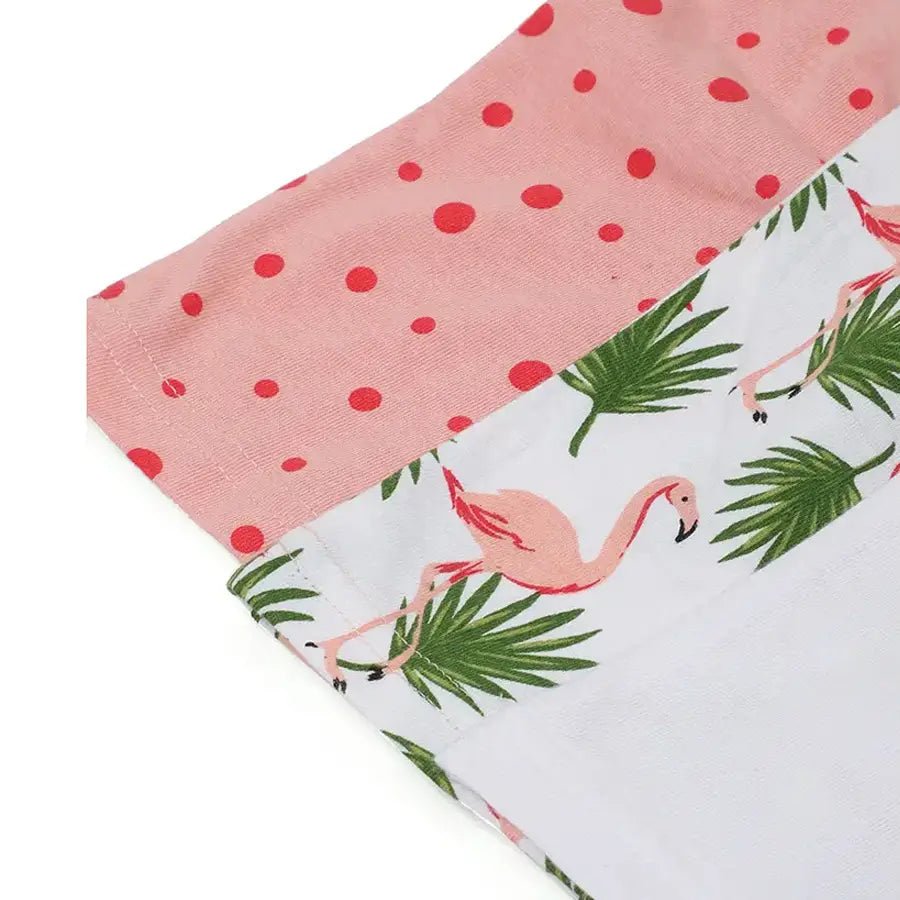 Flamingo Print Baby Girl Tank Top (Pack of 3) Tank Top 9