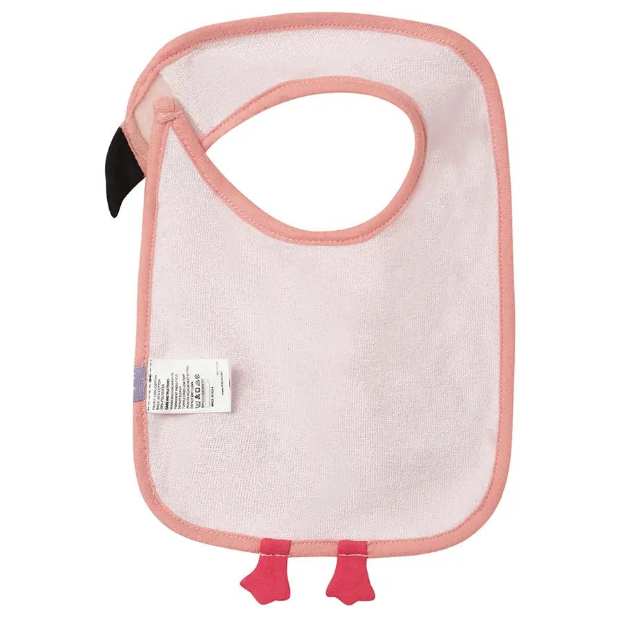 Flamingo Print Baby Girl Toddler Bib (Pack of 3) Bibs 6