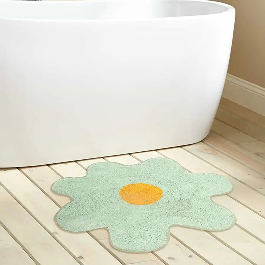 Flower Design Bath Mat Bath Mat 2