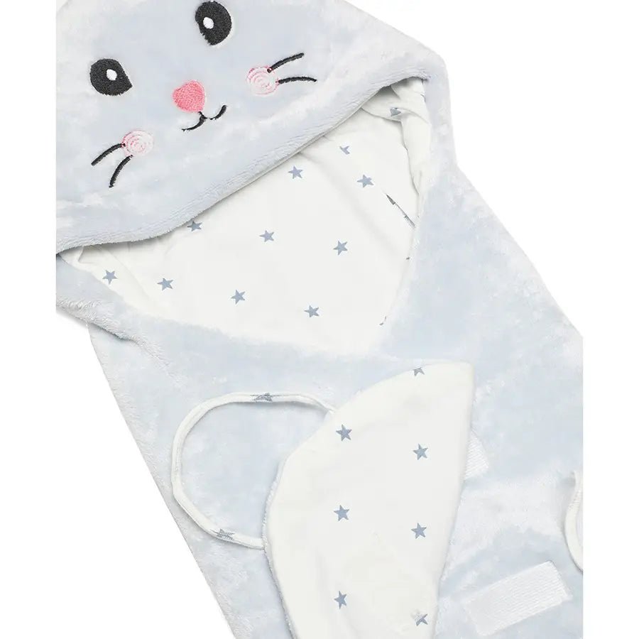 Flurry Baby Boy Hooded Blanket- Constellation Hooded Blanket 4