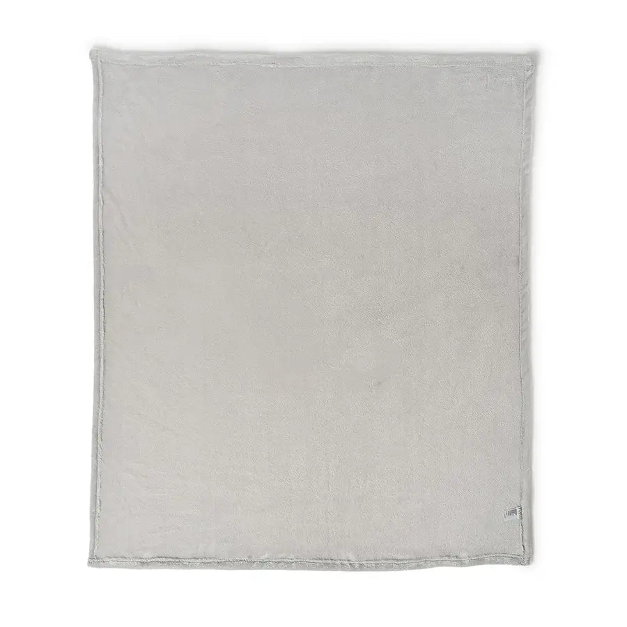 Flurry Knitted Blanket - Grey Blanket 4