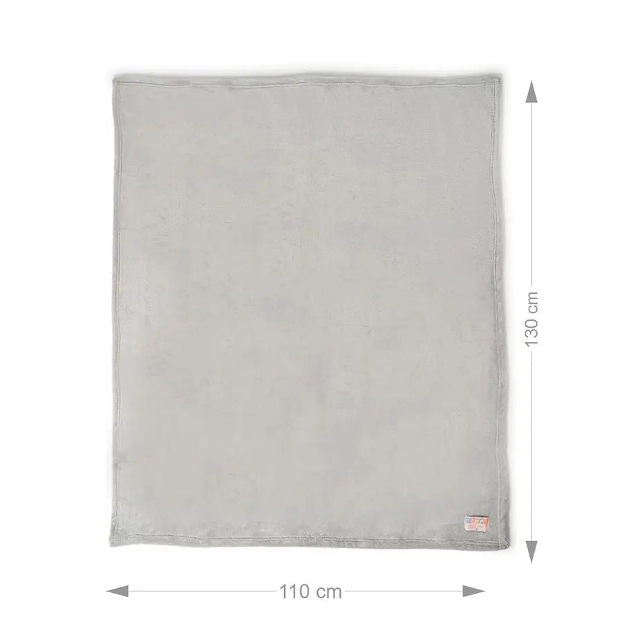 Flurry Knitted Blanket - Grey Blanket 8