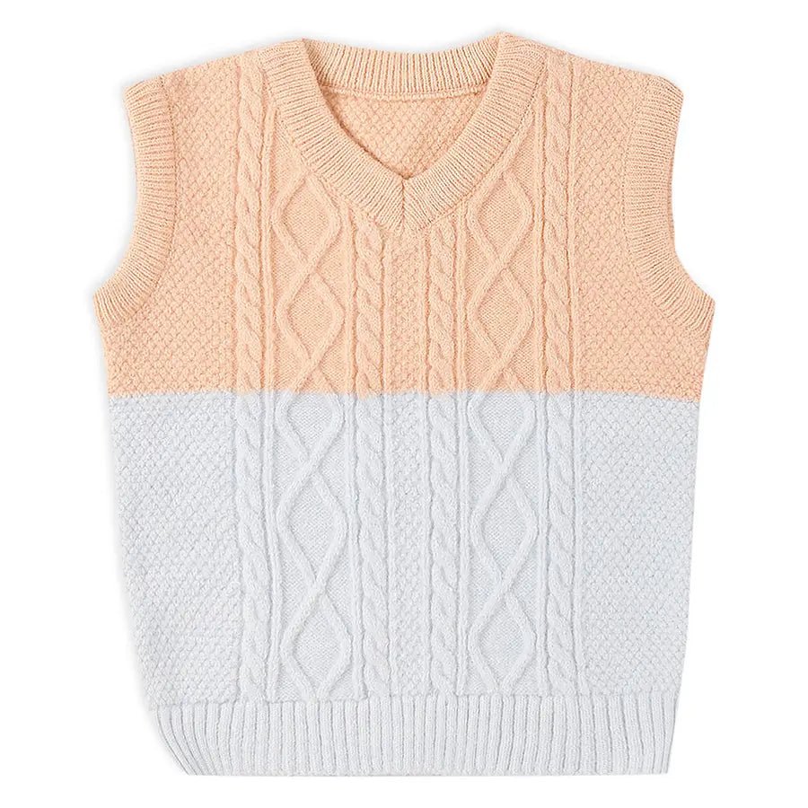 Frosty`z Blossom Sleeveless Sweater - Sweater