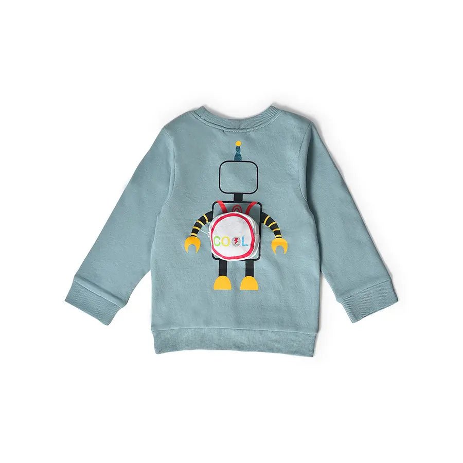 Frosty'z Boys Cool Knitted Sweatshirt Jogger Set Clothing Set 2