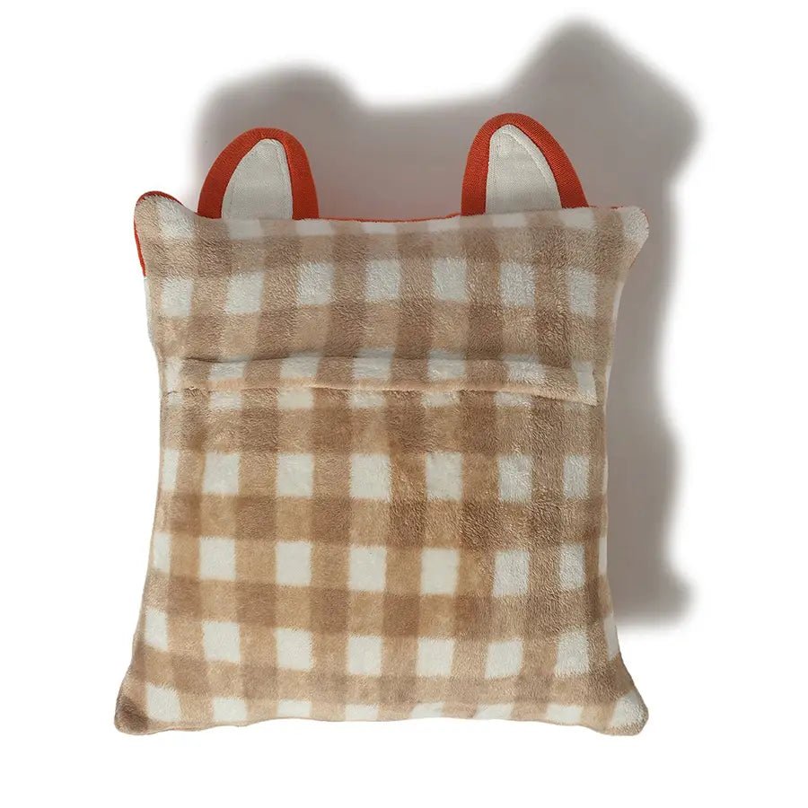 Frosty'z Flax Coral Cushion Cover - Cushion