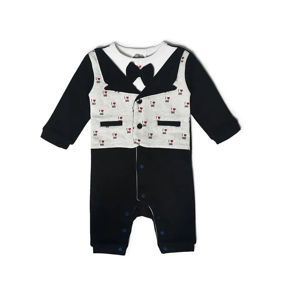 Frosty'z Knitted Jacquard Overall Bodysuit 1