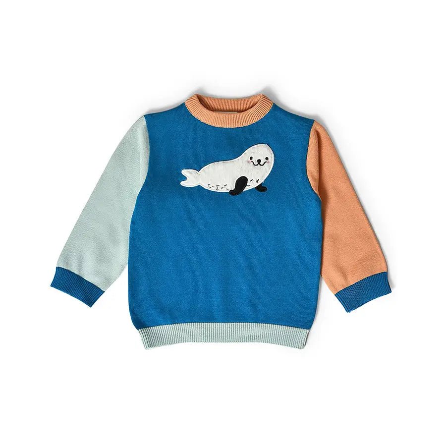 Frosty'z Unisex Seal Knitted Sweater Sweater 1