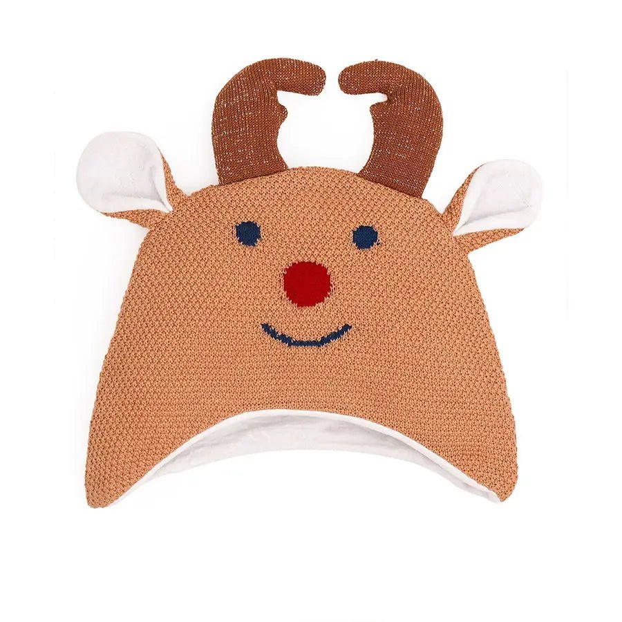 Fun Days Reindeer Knitted Cap Cap 1