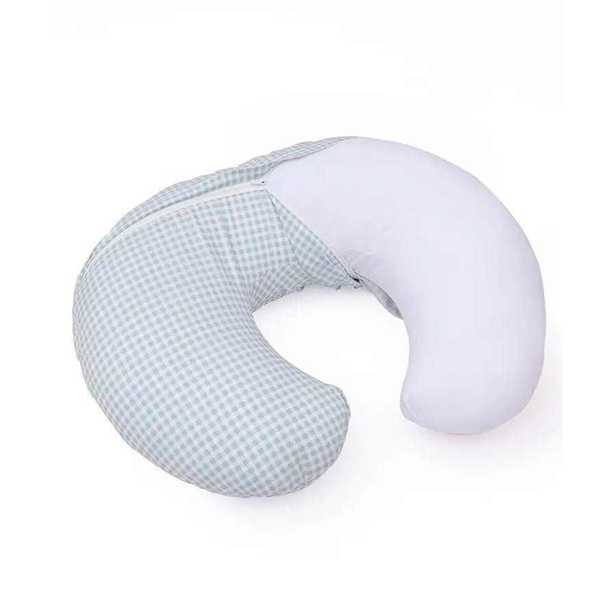 Gingham Burpy Feeding Pillow Feeding Pillow 3