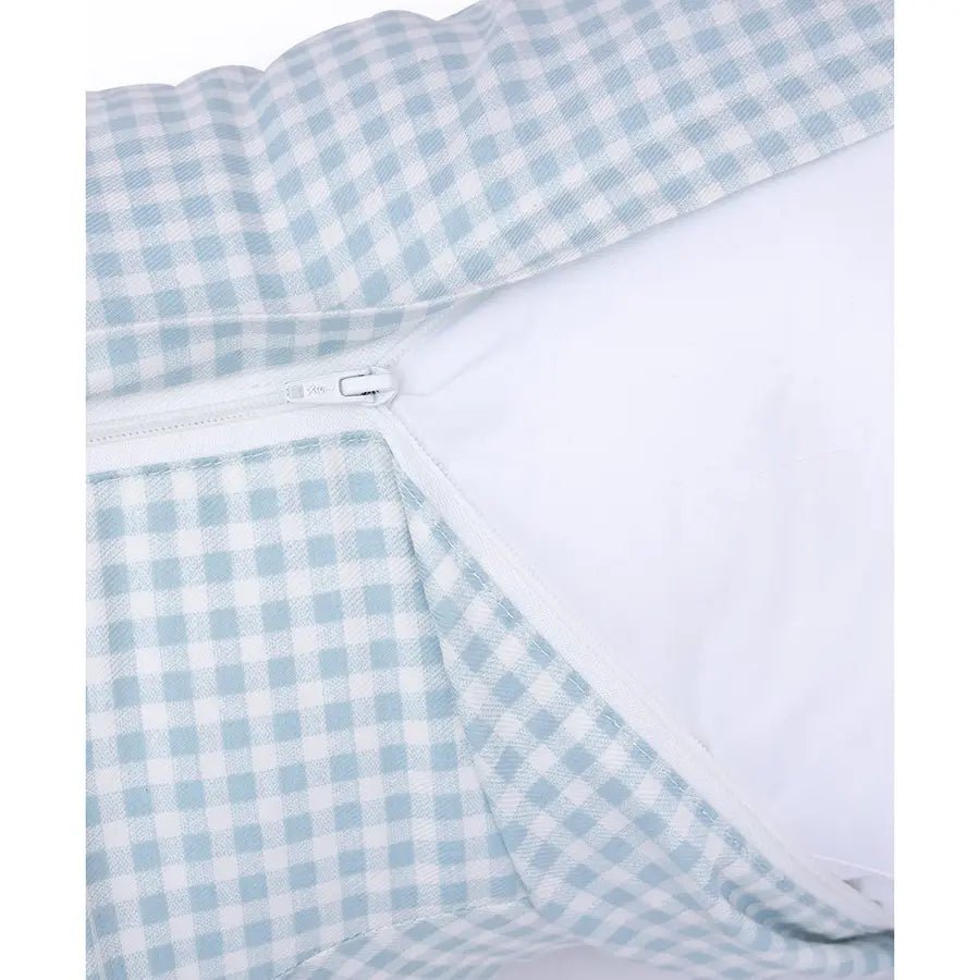 Gingham Burpy Feeding Pillow Feeding Pillow 4