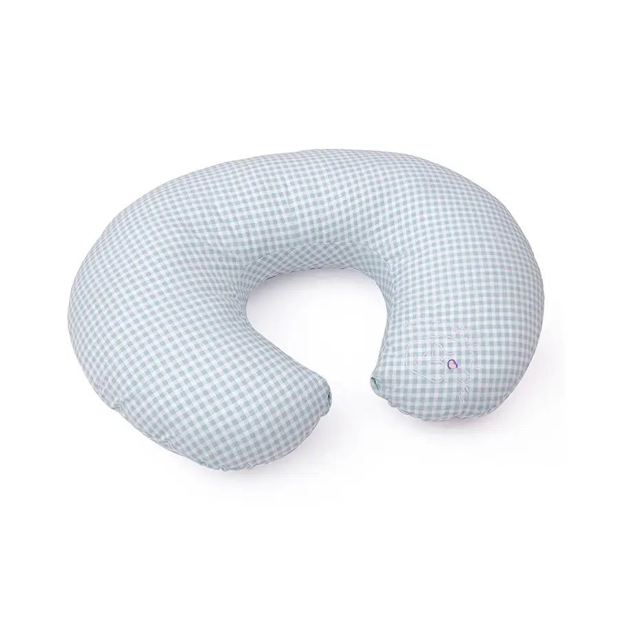 Gingham Burpy Feeding Pillow Feeding Pillow 1