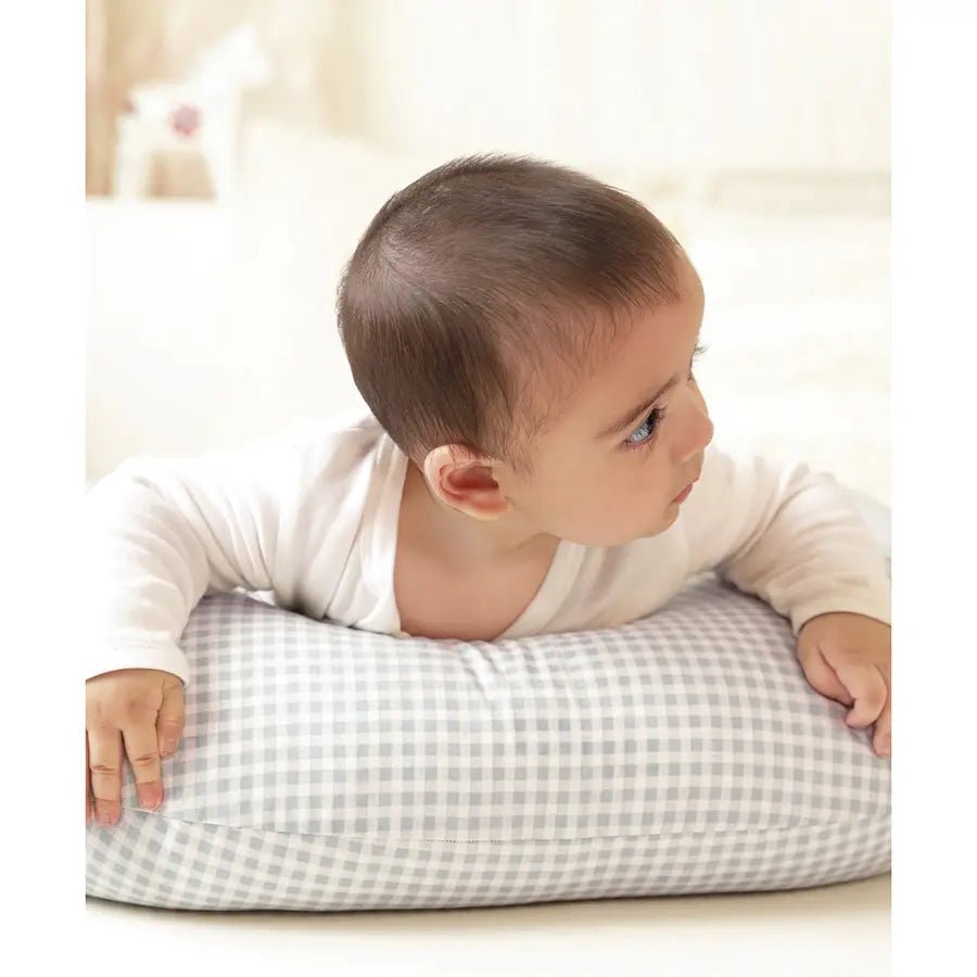 Gingham Burpy Feeding Pillow Feeding Pillow 2