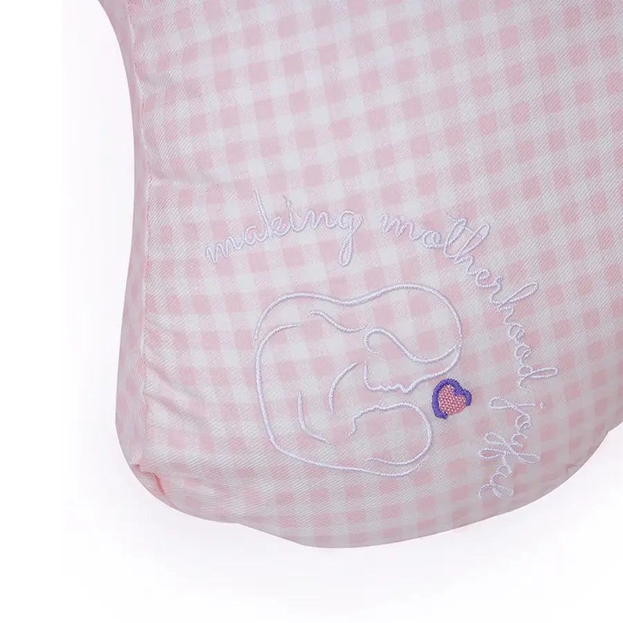 Gingham Burpy Feeding Pillow Feeding Pillow 5