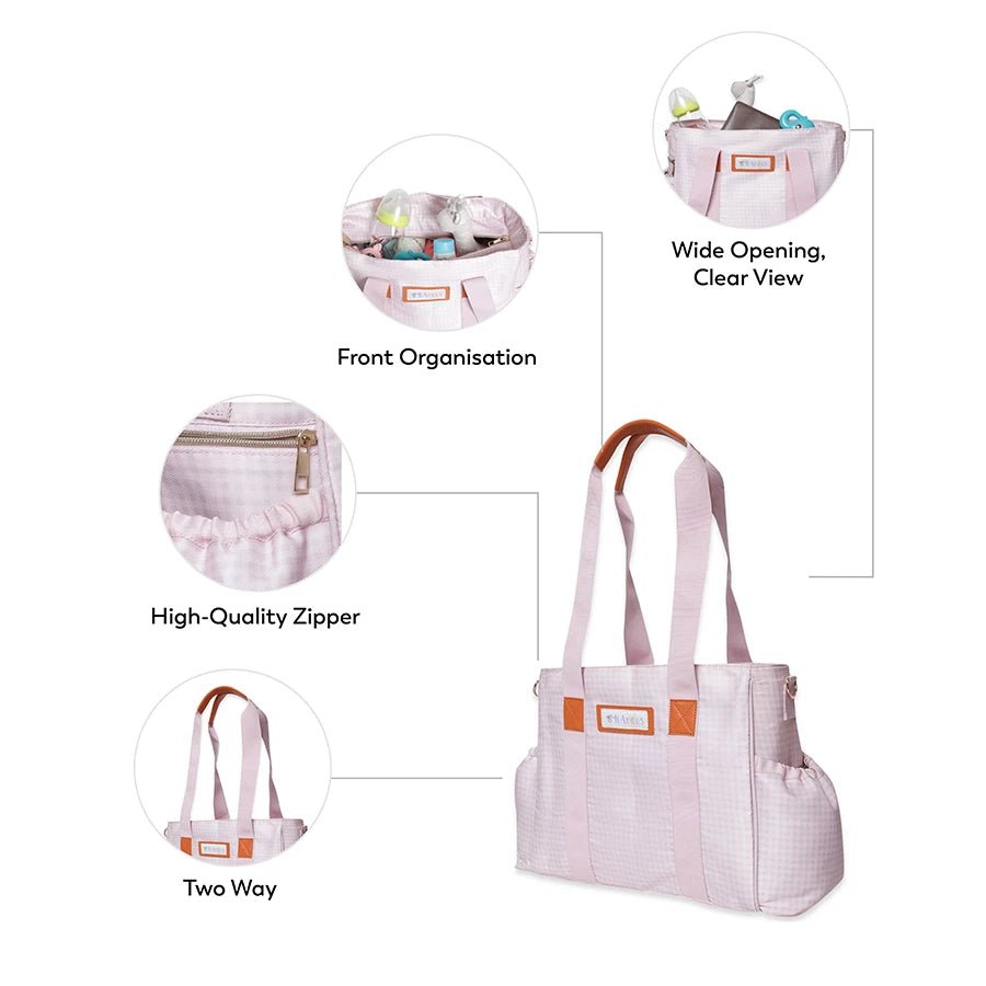 Cuteably Baby Mother Bag with Holder Diaper Hand Diaper bag Diaper Bag -  Buy Baby Care Products in India | Flipkart.com